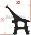 DICHTUNG FÜR BACKOFENTÜR - 3 m