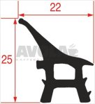 DICHTUNG FÜR BACKOFENTÜR - 15 m