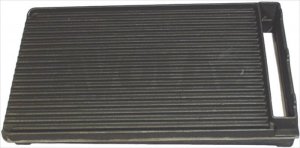 KOCHPLATTE GERIEFT 550x350 mm