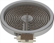STRAHLUNGSHEIZKÖRPER ø 200 mm 1800W 230V