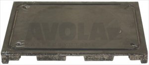 KOCHPLATTE GLATT 410x285 mm