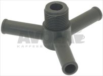 SCHLAUCHADAPTER 3-WEGE ø 10 mm