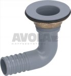 ABLAUFSTUTZEN KOMPLETT ø 1