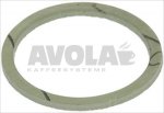 FLACHDICHTUNG ASBESTFREI ø 38x32x3 mm