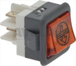 TASTER 2-POLIG ORANGE 