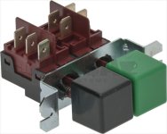 DRUCKKNOPFSCHALTER 2 TASTEN