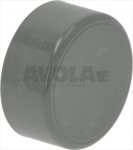 TASTE RUND GRAU ø 23 mm