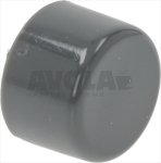 TASTE RUND GRAU ø 12 mm