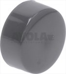 TASTE RUND GRAU ø 21 mm