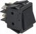 schalter 2 polig schwarz 16a 250v