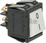 SCHALTER 2-POLIG WEISS 16A 250V