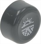 TASTE RUND GRAU ø 25 mm