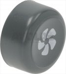 TASTE RUND GRAU ø 25 mm 