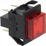 SCHALTER 2-POLIG ROT 16A 250V