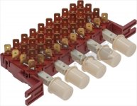 TASTATUR 5 TASTEN 16A 250V