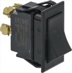 SCHALTER 2-POLIG SCHWARZ 20A 277V