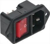 STECKER MIT SCHALTER EIN-AUS 10A 250V