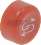 TASTE RUND ORANGE ø 25 mm 