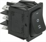 SCHALTER SCHWARZ 22x30 mm