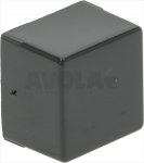 FIXTASTE QUADRATISCH SCHWARZ 23x23 mm