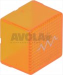 SCHUTZKAPPE MIT SYMBOL HEIZKÖRPER ORANGE
