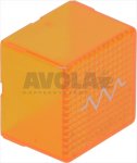 SCHUTZKAPPE MIT SYMBOL HEIZKÖRPER ORANGE