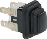 TASTER 2-POLIG SCHWARZ 16A 250V