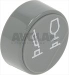 TASTE RUND GRAU ø 23 mm