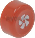 TASTE RUND ORANGE ø 25 mm