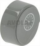 TASTE RUND GRAU ø 23 mm 