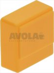 TASTE QUADRAT GELB 23x23 mm