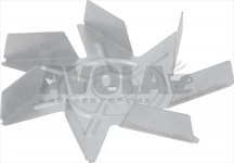 MOTORLÜFTERRAD 7-FLÜGEL SMEG 039290137