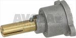 DECKEL MIT ACHSE ø 10x9 mm