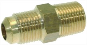 GERADE KUPPLUNG U1-6C sae/npt A-A
