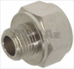 ANSCHLUSS ø 1/4 A-3/8 I VERNICKELT