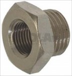 Anschluss ø 1/4 A-1/8 I vernickelt