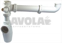DOPPELSYPHON A.WEISS.POLYPROPYLEN 1