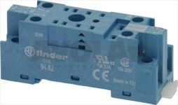 SOCKEL MIT KLEMMEN FINDER 94.82