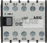 SCHÜTZ AEG LS07 16A 230V 50/60Hz 3Kw