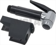DUSCHENHAUPTTEIL SCHWARZ ECO ø 1/2 M