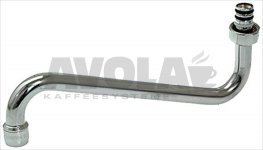 AUSLAUFROHR ø 18x250 mm MOD. K