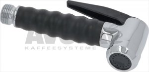 DUSCHENHAUPTTEIL SCHWARZ ECO ø 3/8 F