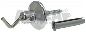 INOX HALTER FÜR WASCHBRAUSE