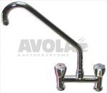 HAHN ZWEILÖCHER-MISCHBATTERIE KOMPL.