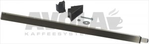 ECKIGER AUS INOX-STAHL AISI 304
