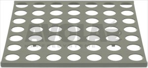 EINLEGEBODEN 6611 AUS POLYMER 420x430 mm