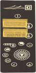 ELEKTRONISCHES SCHILD SCHWARZ