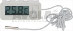 DIGITALTHERMOMETER -50+70°C WEISS