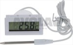 DIGITALTHERMOMETER -50+300°C WEISS