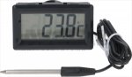 DIGITALTHERMOMETER -50+300°C SCHWARZ